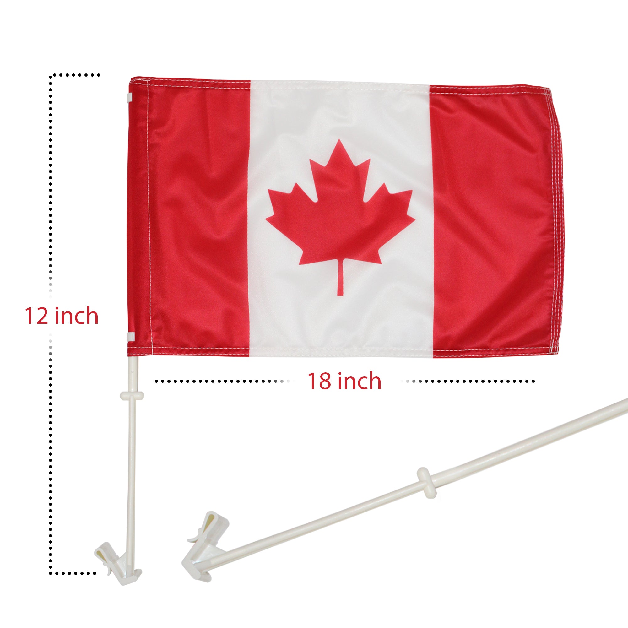 Canada Car Window Flag